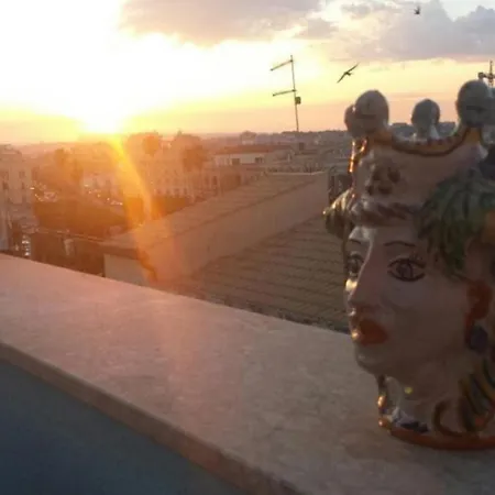 Lägenhet La Terrazza Di Apollo Al Centro Di Ortigia *
