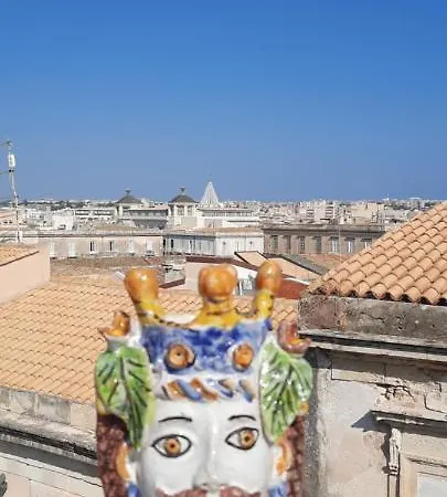 Lägenhet La Terrazza Di Apollo Al Centro Di Ortigia