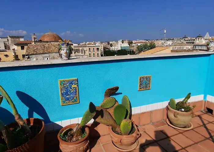 La Terrazza Di Apollo Al Centro Di Ortigia Siraküza
