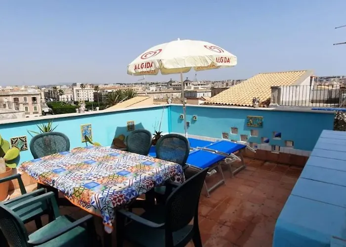 La Terrazza Di Apollo Al Centro Di Ortigia Daire *